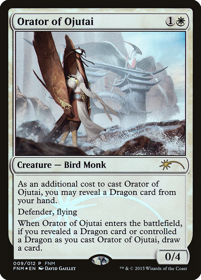 Orator of Ojutai [Friday Night Magic 2015] | Game Haven TX