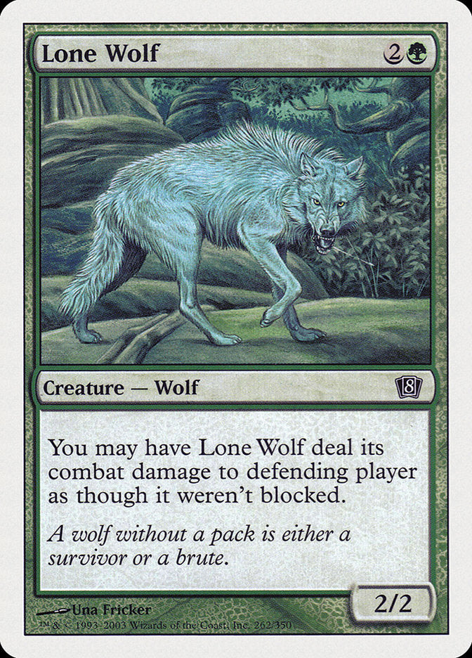 Lone Wolf [Eighth Edition] | Game Haven TX