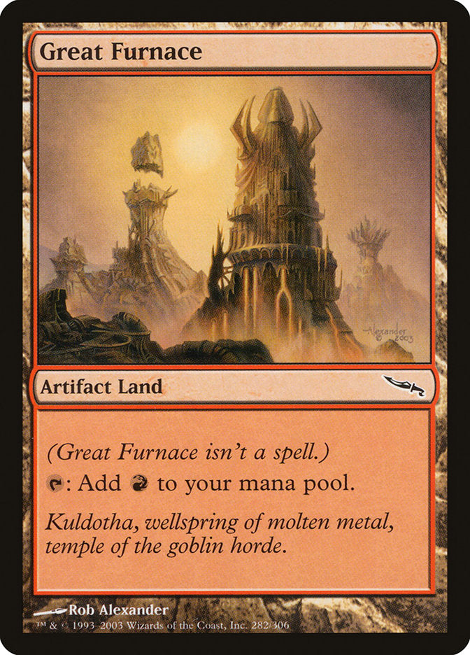 Great Furnace [Mirrodin] | Game Haven TX
