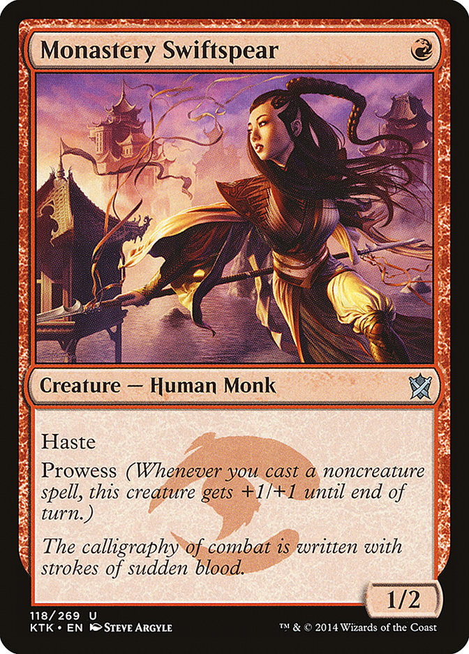 Monastery Swiftspear [Khans of Tarkir] | Game Haven TX