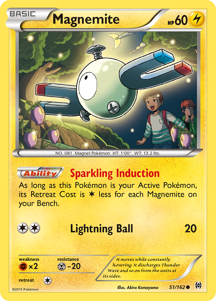 Magnemite (51/162) [XY: BREAKthrough] | Game Haven TX