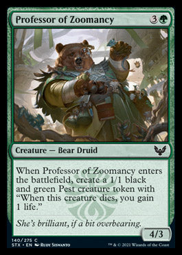 Professor of Zoomancy [Strixhaven: School of Mages] | Game Haven TX