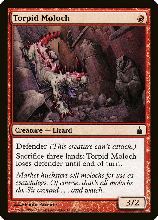 Torpid Moloch [Ravnica: City of Guilds] | Game Haven TX