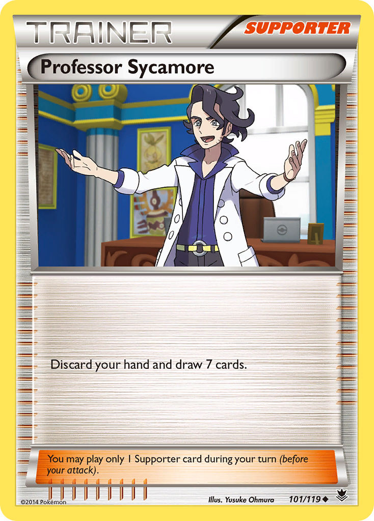 Professor Sycamore (101/119) [XY: Phantom Forces] | Game Haven TX