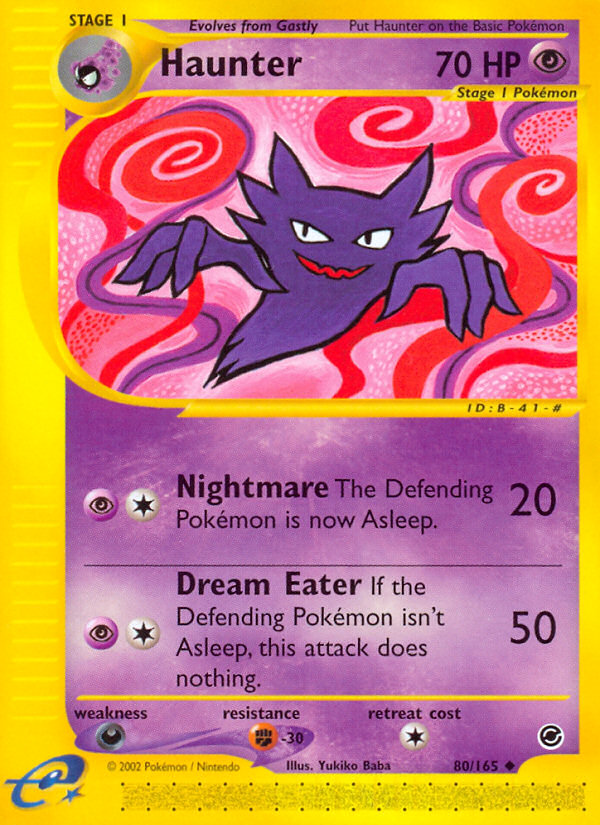 Haunter (80/165) [Expedition: Base Set] | Game Haven TX