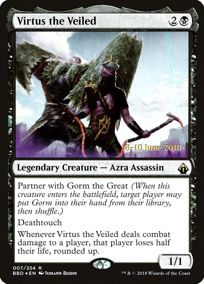 Virtus the Veiled [Battlebond Promos] | Game Haven TX