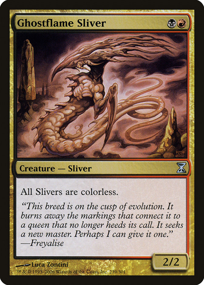 Ghostflame Sliver [Time Spiral] | Game Haven TX