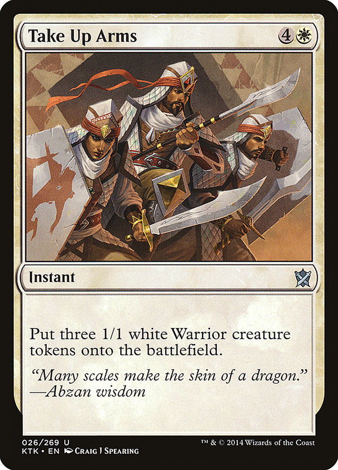 Take Up Arms [Khans of Tarkir] | Game Haven TX
