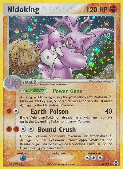 Nidoking (8/112) [EX: FireRed & LeafGreen] | Game Haven TX