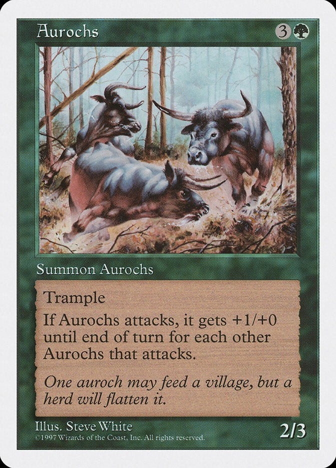 Aurochs [Fifth Edition] | Game Haven TX