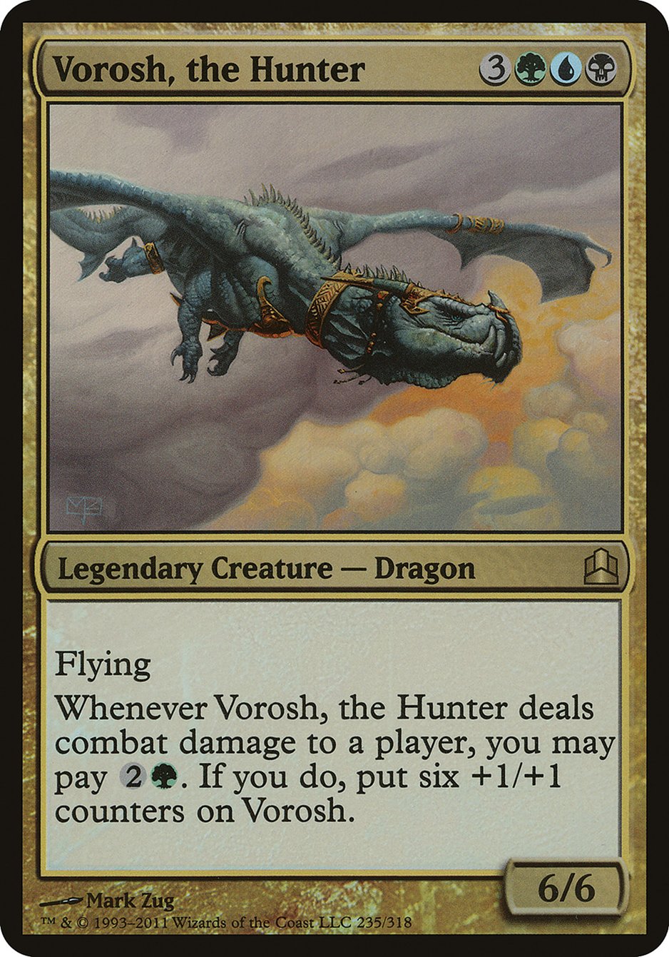 Vorosh, the Hunter (Oversized) [Commander 2011 Oversized] | Game Haven TX