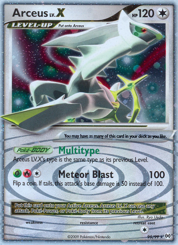Arceus LV.X (95/99) [Platinum: Arceus] | Game Haven TX