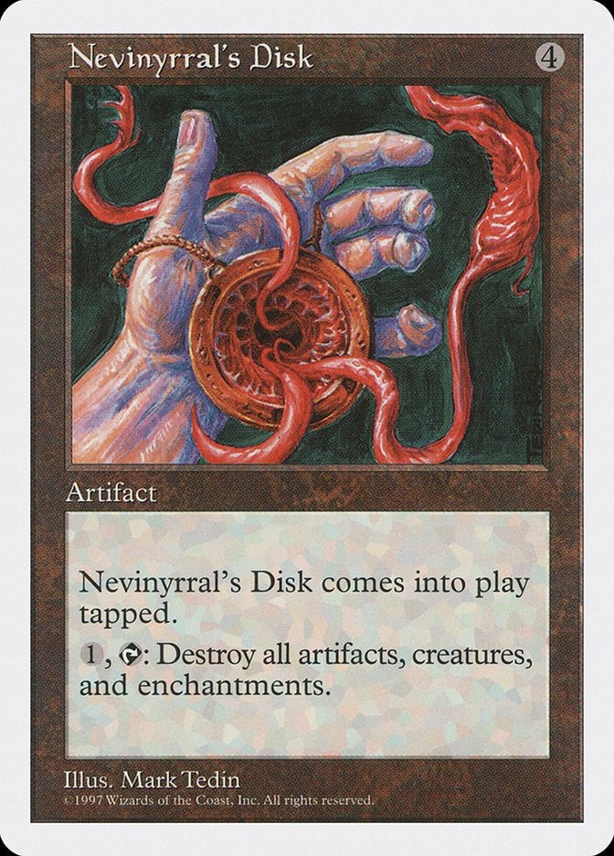 Nevinyrral's Disk [Fifth Edition] | Game Haven TX