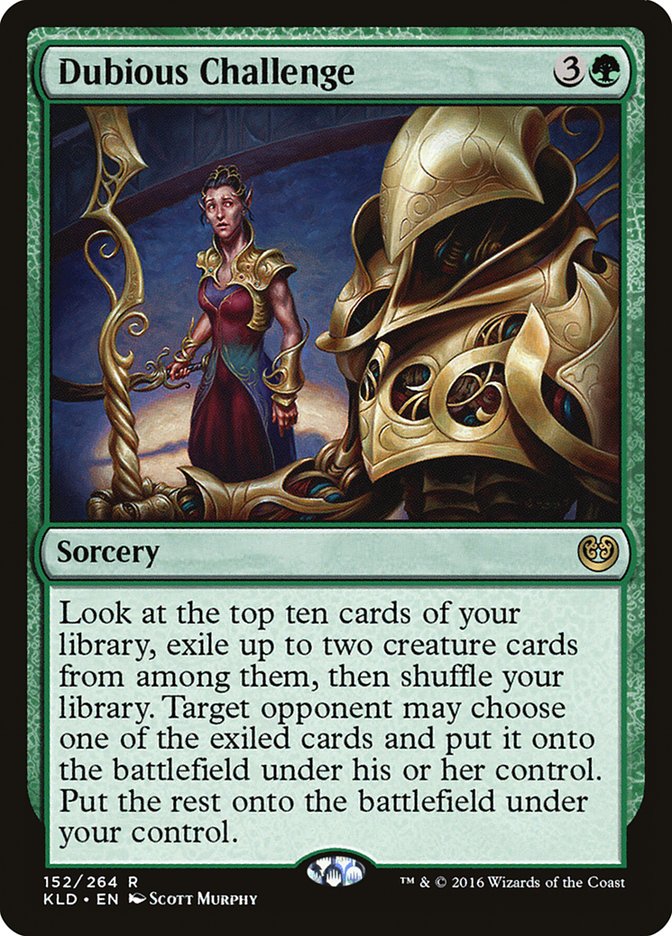Dubious Challenge [Kaladesh] | Game Haven TX