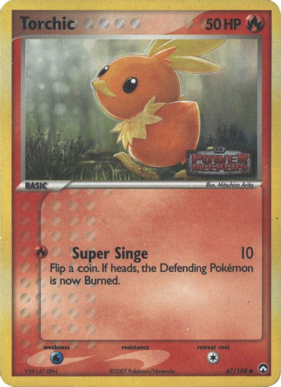Torchic (67/108) (Stamped) [EX: Power Keepers] | Game Haven TX