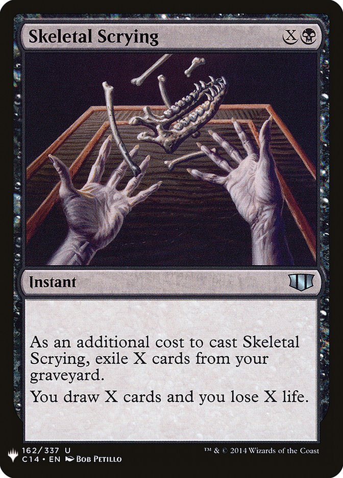 Skeletal Scrying [Mystery Booster] | Game Haven TX