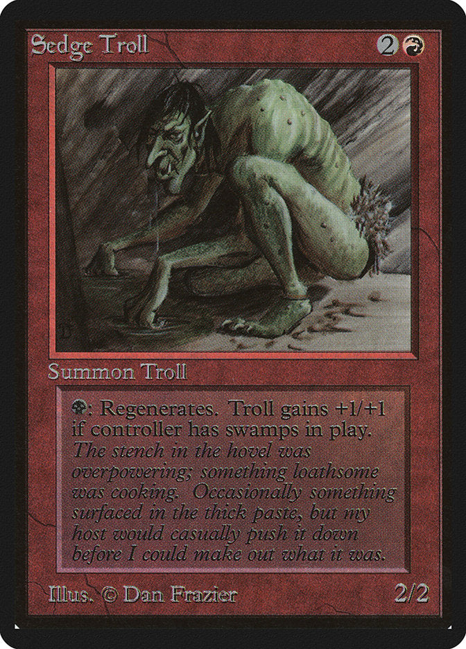 Sedge Troll [Limited Edition Beta] | Game Haven TX