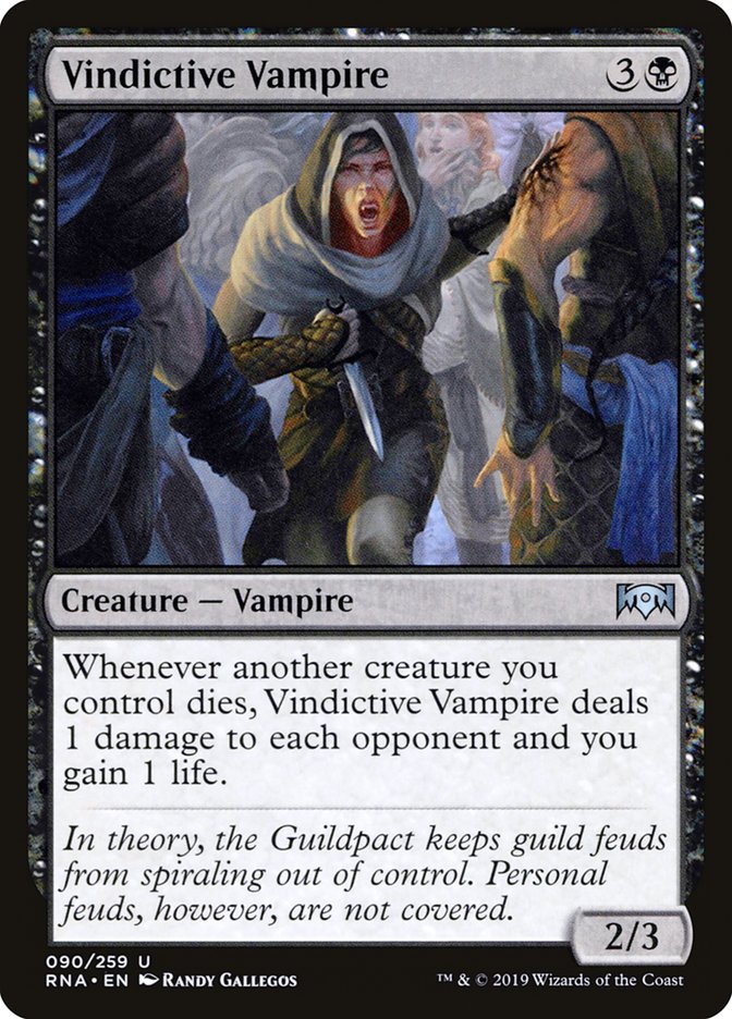 Vindictive Vampire [Ravnica Allegiance] | Game Haven TX