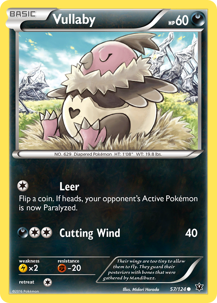 Vullaby (57/124) [XY: Fates Collide] | Game Haven TX