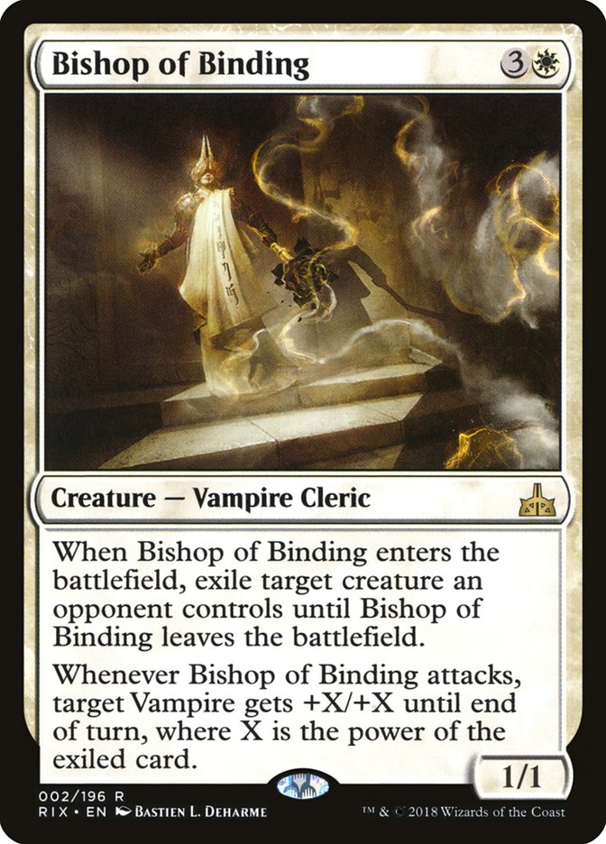 Bishop of Binding [Rivals of Ixalan] | Game Haven TX