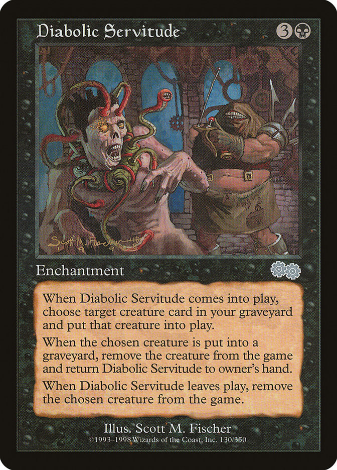 Diabolic Servitude [Urza's Saga] | Game Haven TX