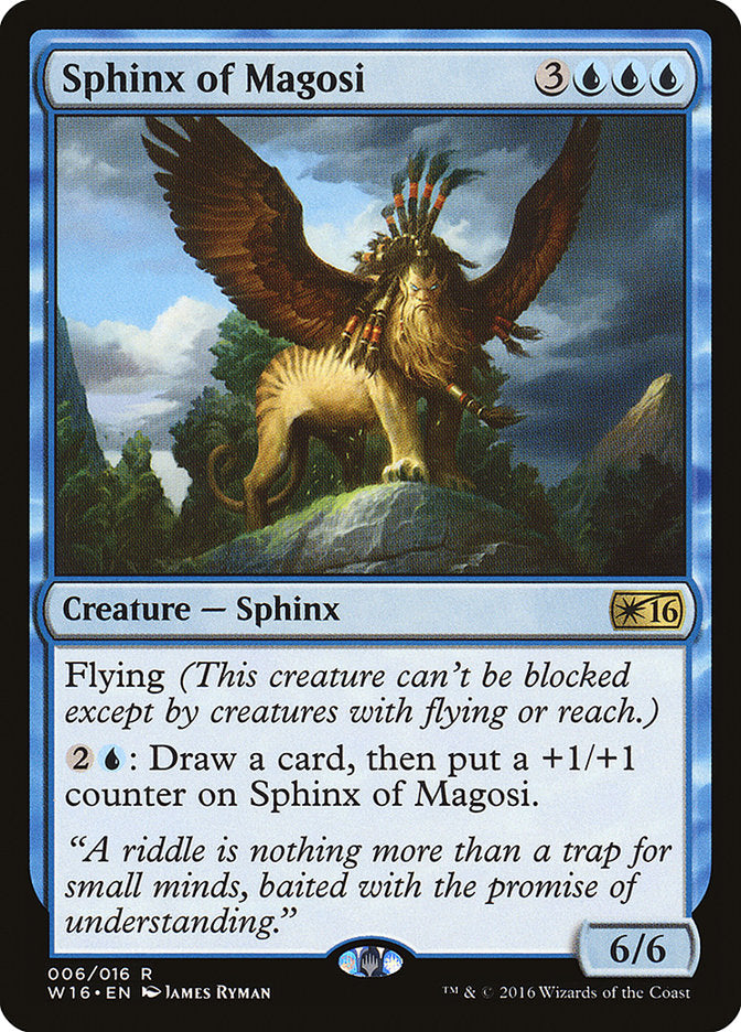 Sphinx of Magosi [Welcome Deck 2016] | Game Haven TX