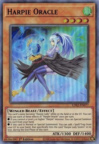 Harpie Oracle (Purple) [LDS2-EN077] Ultra Rare | Game Haven TX