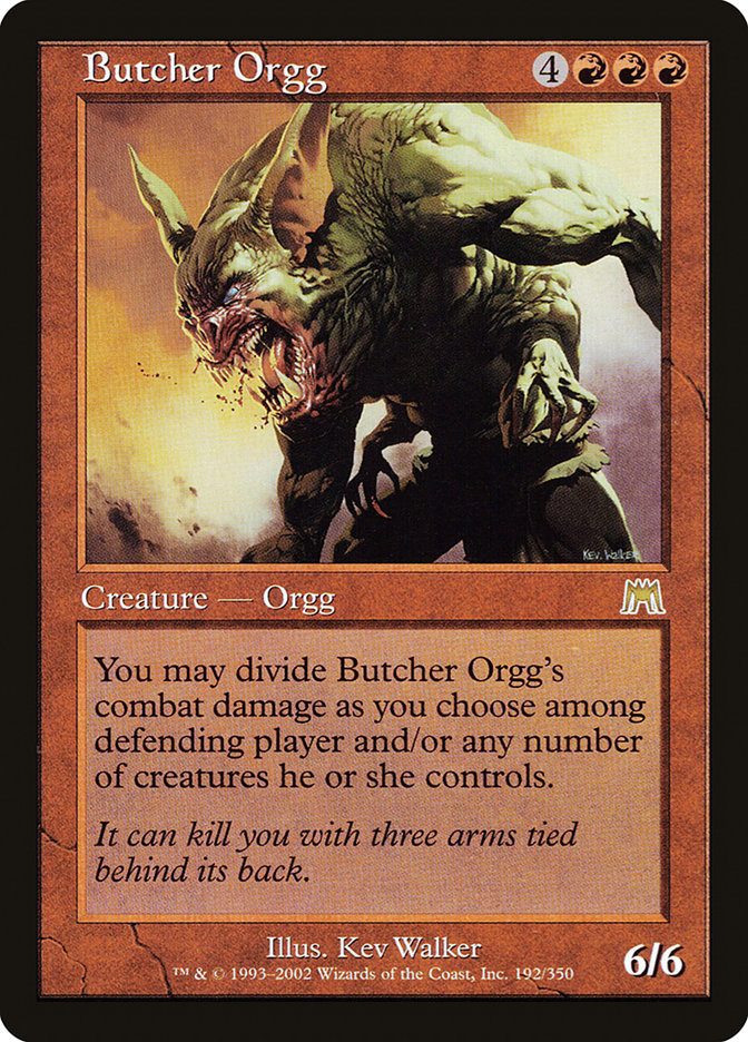 Butcher Orgg [Onslaught] | Game Haven TX
