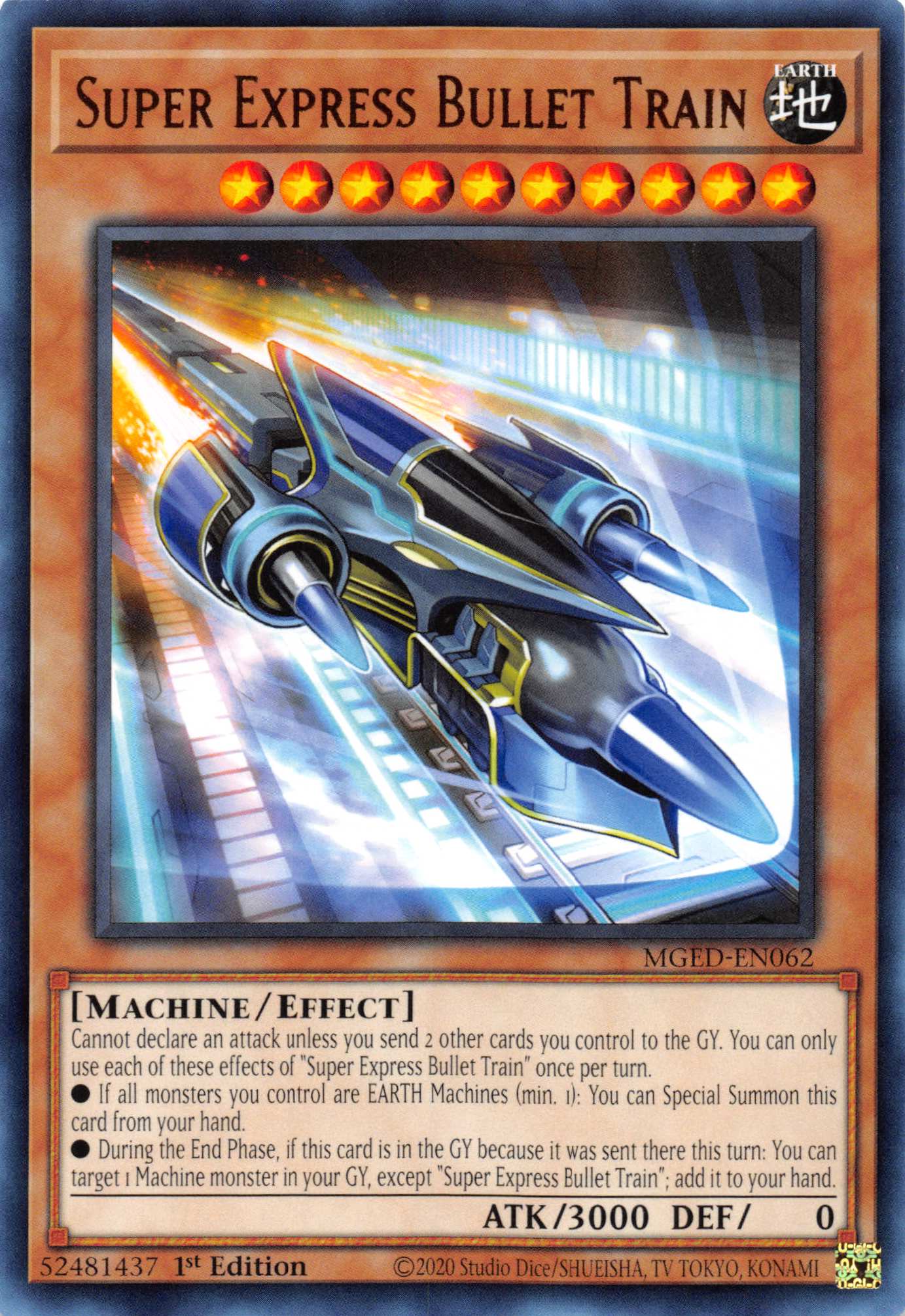 Super Express Bullet Train [MGED-EN062] Rare | Game Haven TX