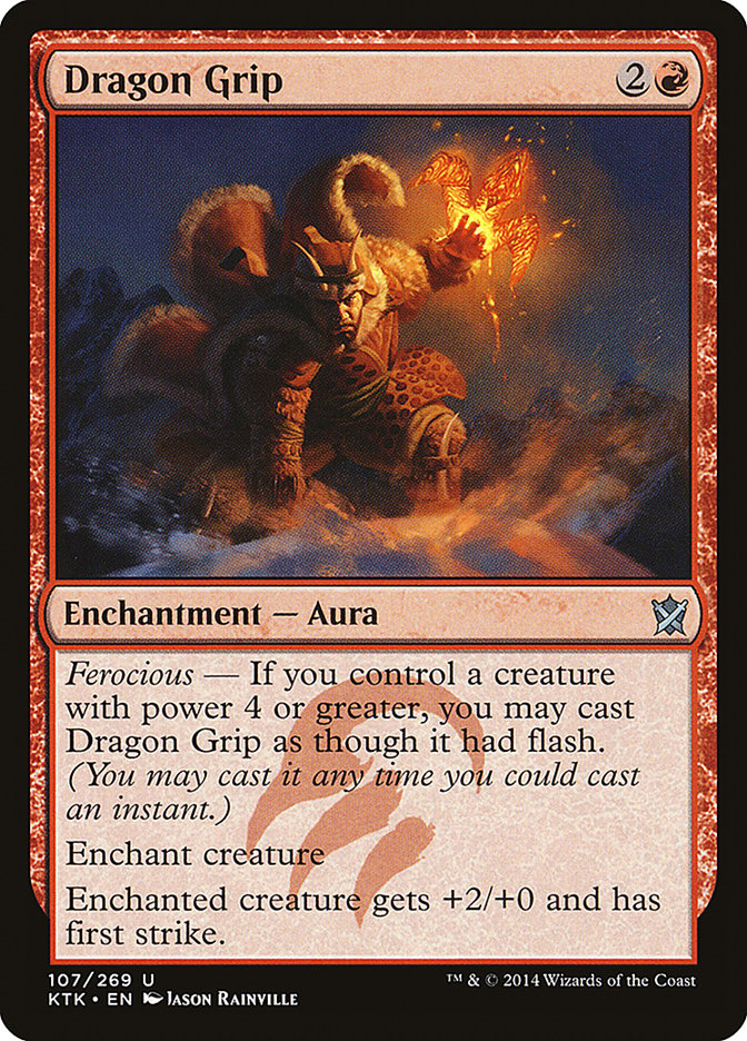 Dragon Grip [Khans of Tarkir] | Game Haven TX