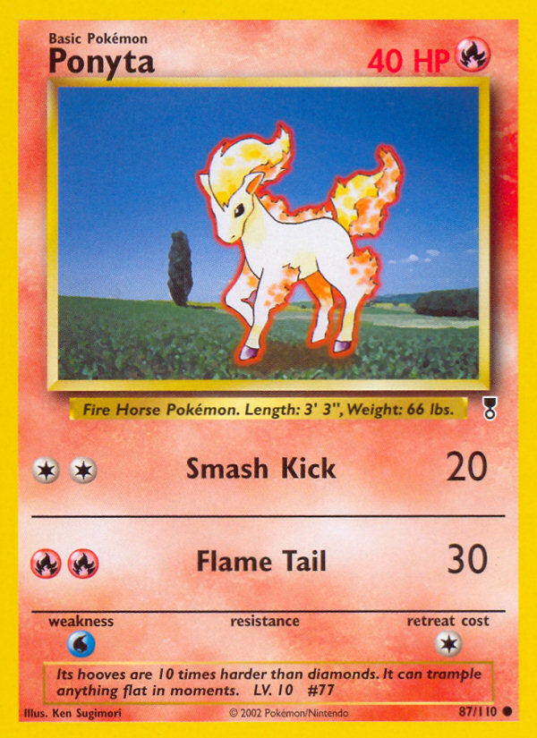Ponyta (87/110) [Legendary Collection] | Game Haven TX