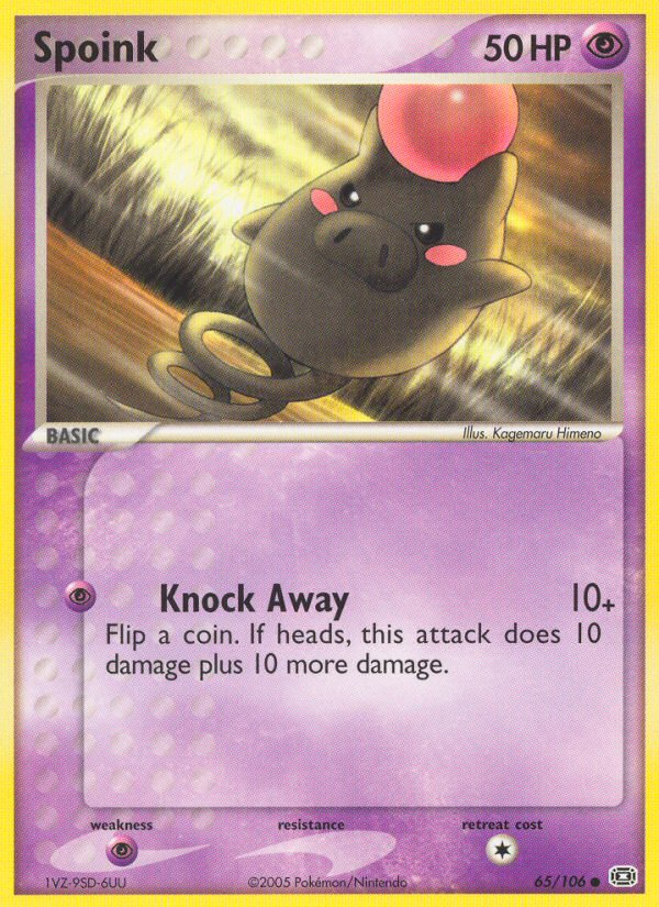 Spoink (65/106) [EX: Emerald] | Game Haven TX