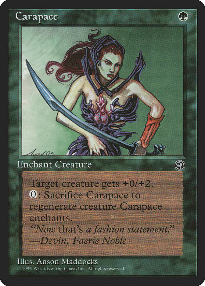 Carapace (Devin Flavor Text) [Homelands] | Game Haven TX