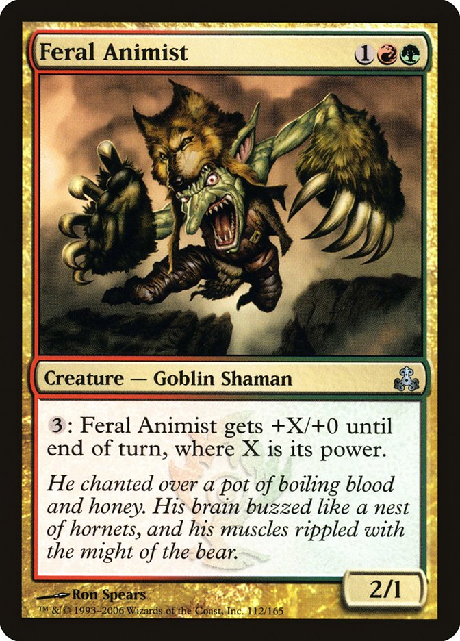 Feral Animist [Guildpact] | Game Haven TX
