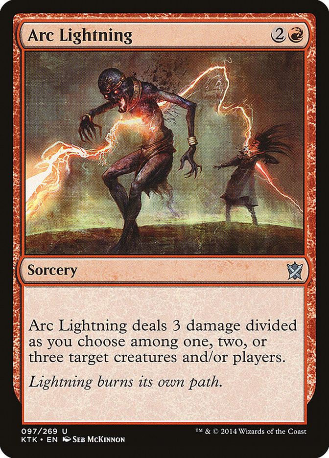 Arc Lightning [Khans of Tarkir] | Game Haven TX