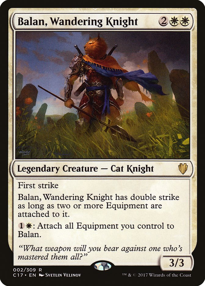 Balan, Wandering Knight [Commander 2017] | Game Haven TX