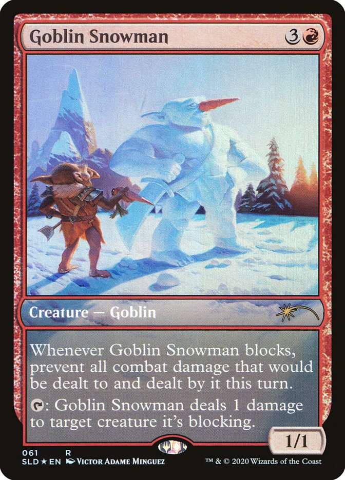 Goblin Snowman [Secret Lair Drop] | Game Haven TX