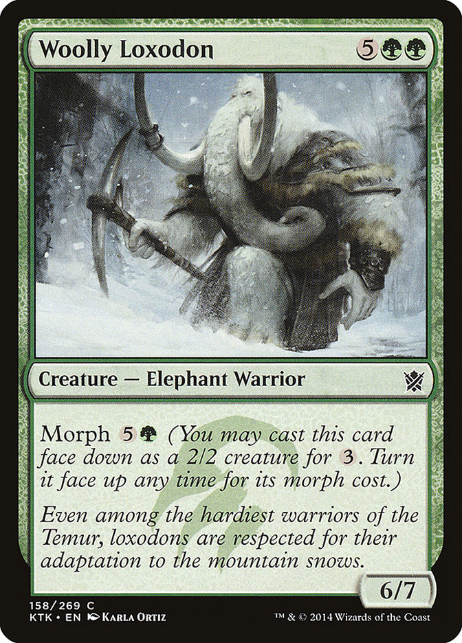 Woolly Loxodon [Khans of Tarkir] | Game Haven TX