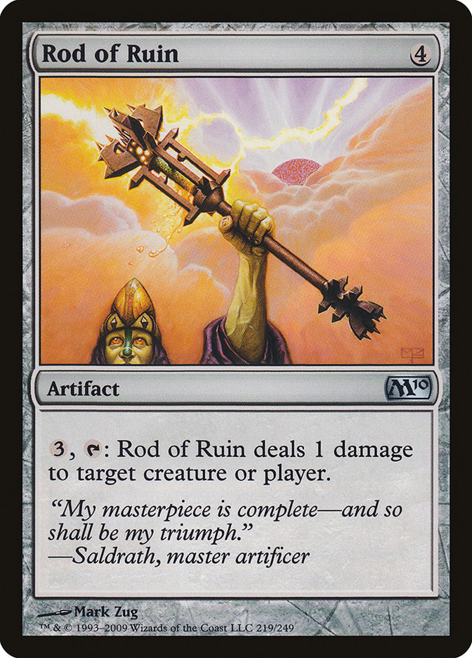 Rod of Ruin [Magic 2010] | Game Haven TX