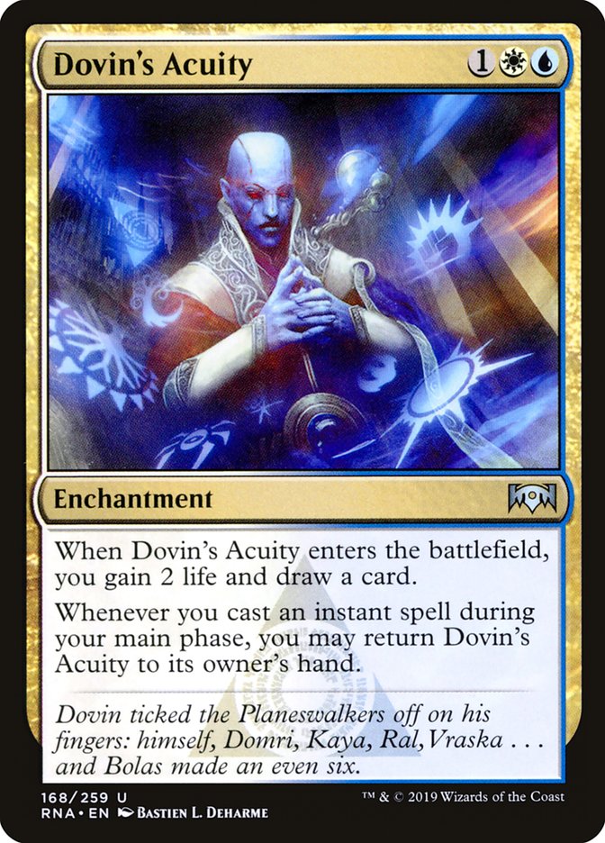 Dovin's Acuity [Ravnica Allegiance] | Game Haven TX