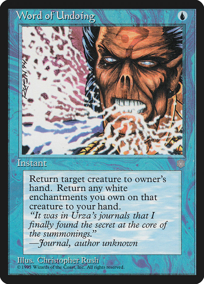 Word of Undoing [Ice Age] | Game Haven TX