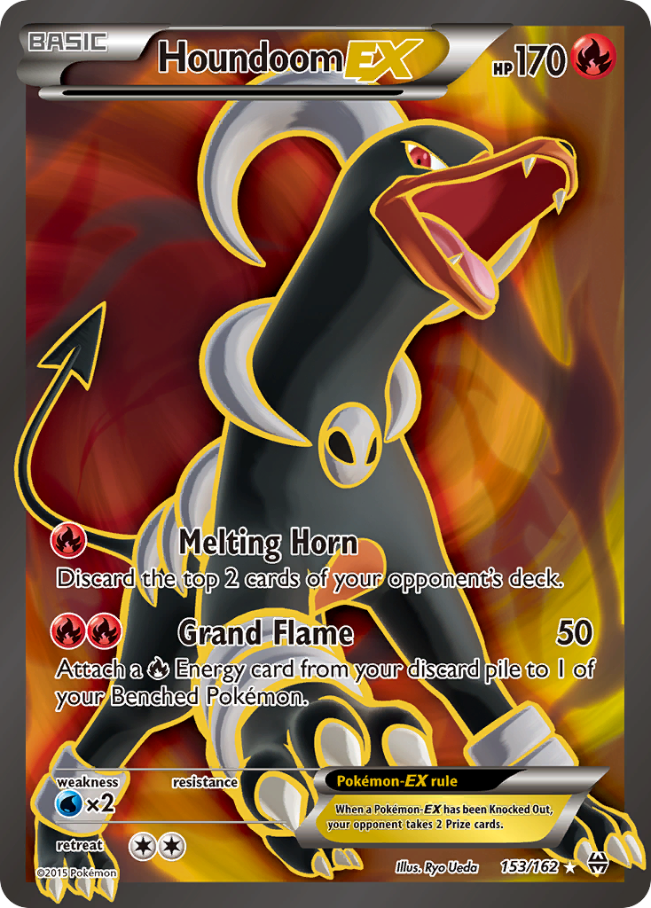 Houndoom EX (153/162) [XY: BREAKthrough] | Game Haven TX