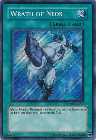 Wrath of Neos [HA01-EN027] Secret Rare | Game Haven TX