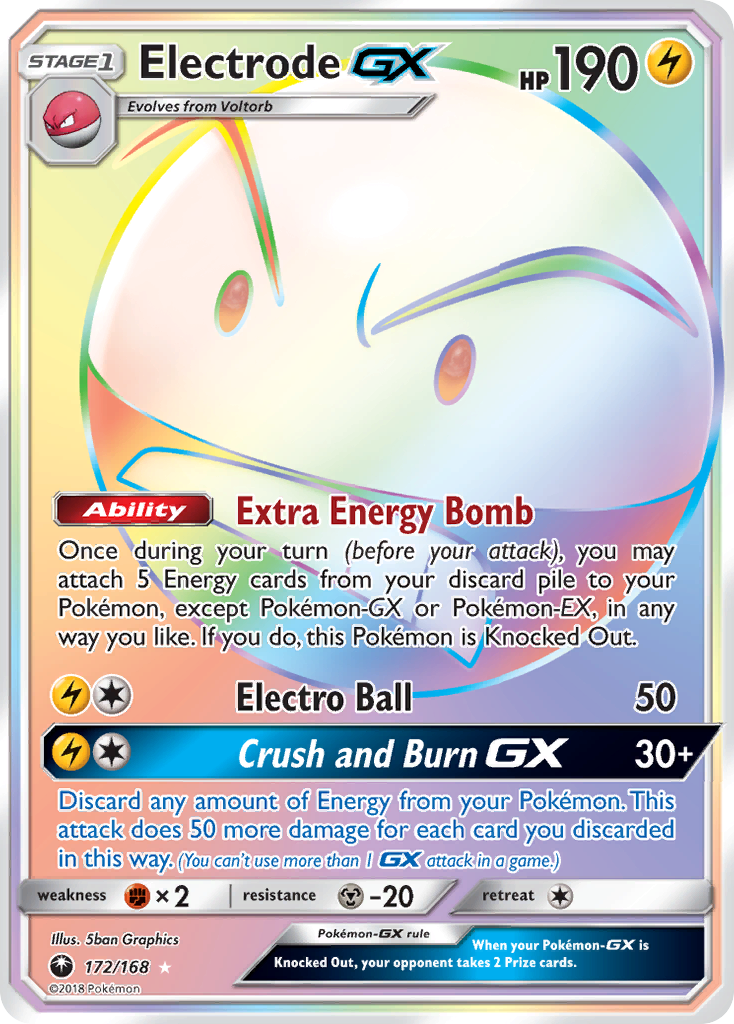 Electrode GX (172/168) [Sun & Moon: Celestial Storm] | Game Haven TX