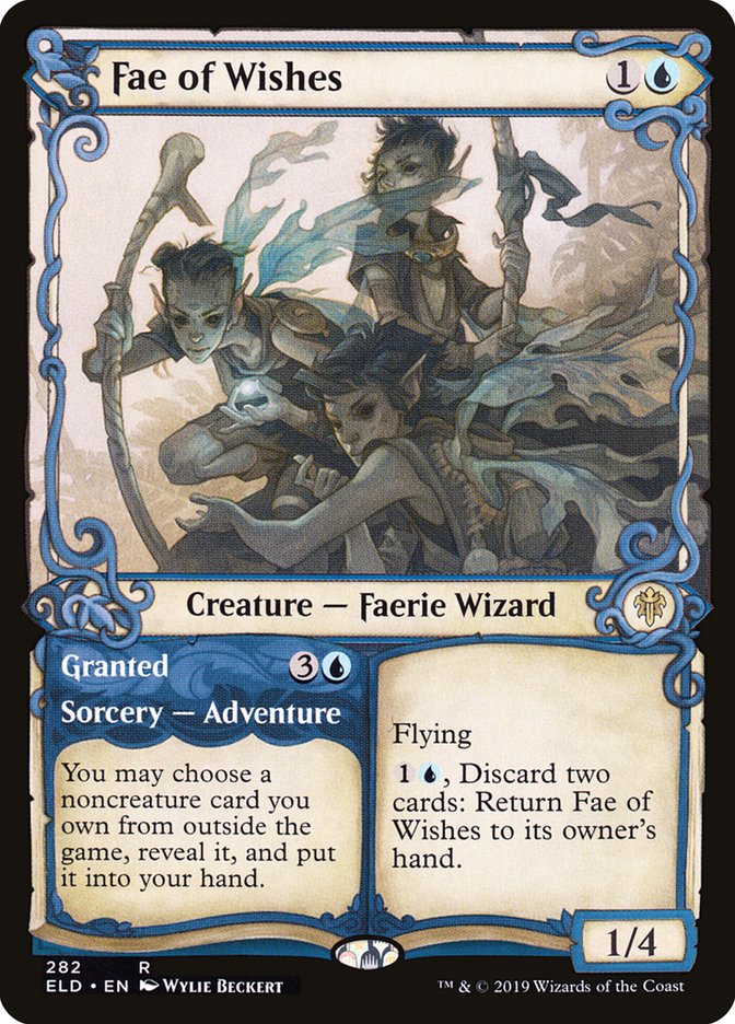 Fae of Wishes // Granted (Showcase) [Throne of Eldraine] | Game Haven TX
