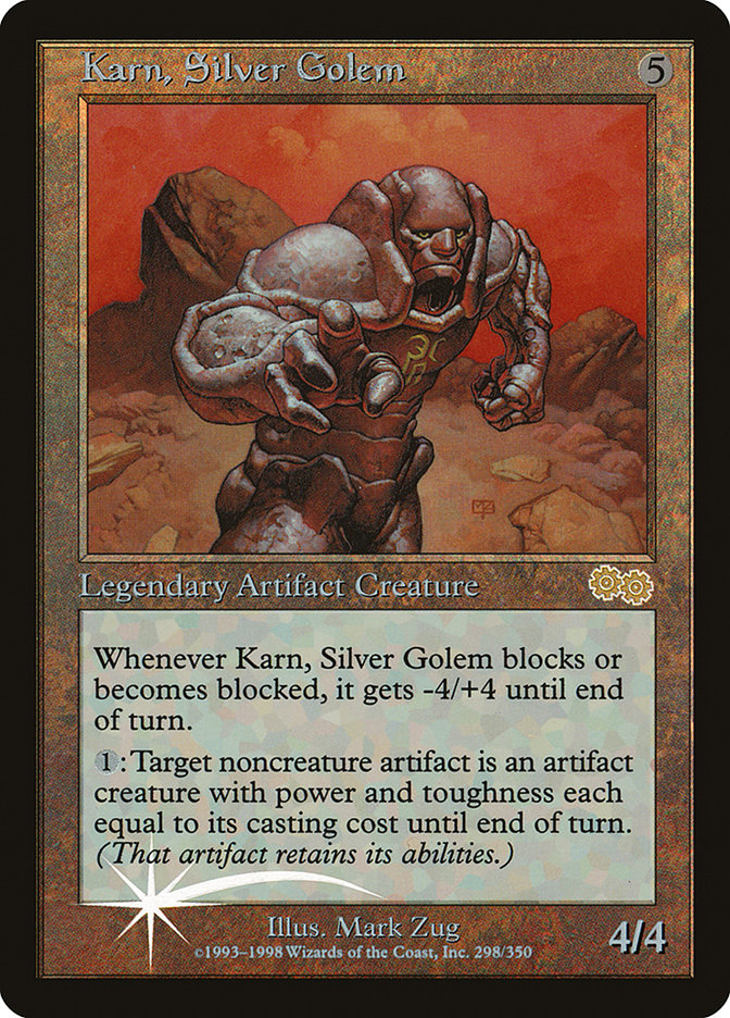 Karn, Silver Golem [Arena League 1999] | Game Haven TX