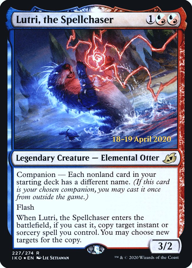 Lutri, the Spellchaser [Ikoria: Lair of Behemoths Promos] | Game Haven TX