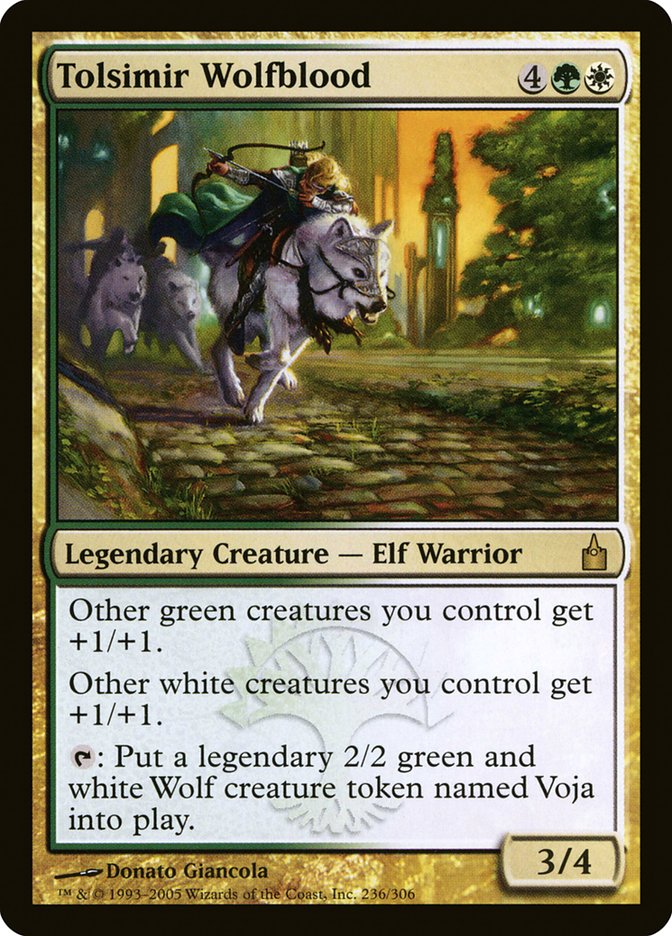 Tolsimir Wolfblood [Ravnica: City of Guilds] | Game Haven TX