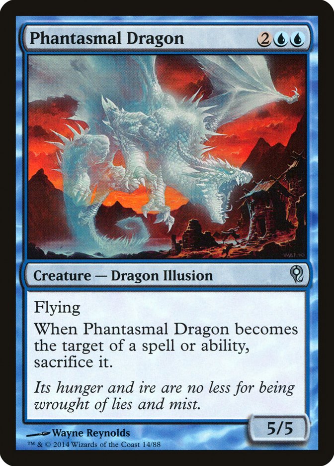 Phantasmal Dragon [Duel Decks: Jace vs. Vraska] | Game Haven TX