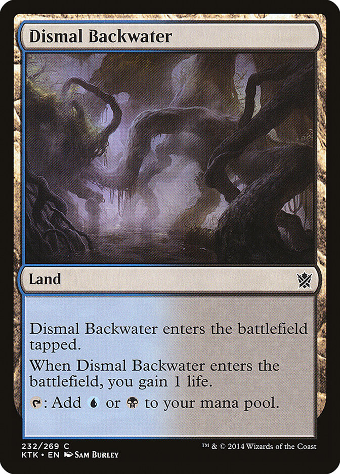 Dismal Backwater [Khans of Tarkir] | Game Haven TX